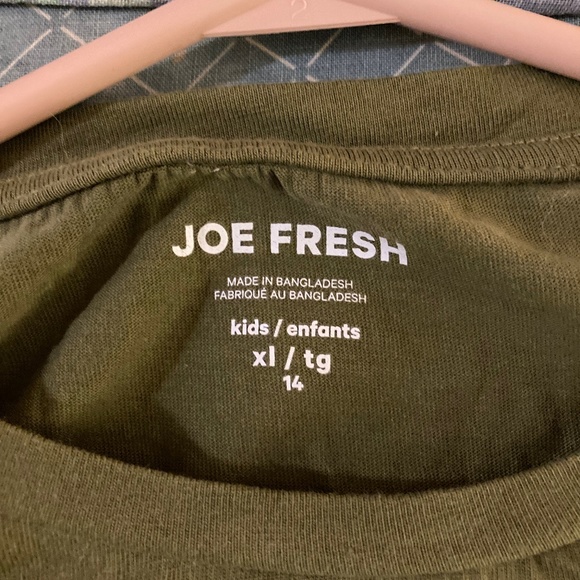 Joe Fresh Kids Top Size 14 Green - Picture 4 of 4